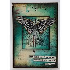 IndigoBlu Cling Stamp - Art Give You Wings
